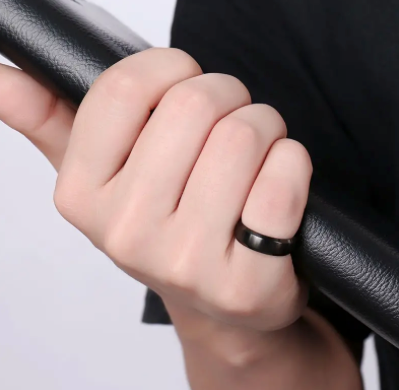 The Apex – 6 mm Brushed Beveled Steel Ring-Elevate your style with the Apex Band. 6mm steel ring with brushed matte center and polished beveled edges. Comfort fit for modern edge. Shop now.