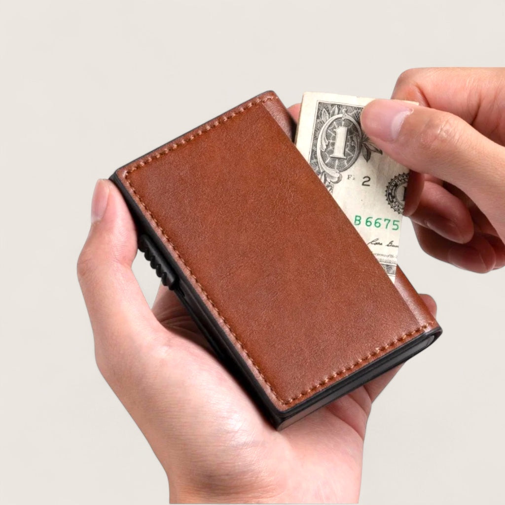 The Vanguard – Bifold RFID Pop-Up Wallet