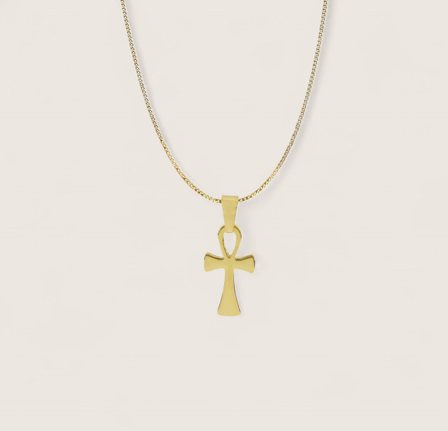 The Eternal Life – Sterling Silver Ankh Necklace