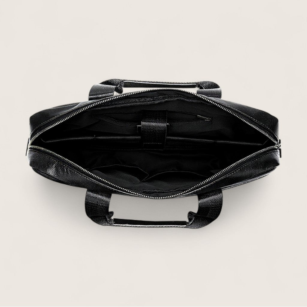 The Executive Carry – Genuine Leather Laptop Tote