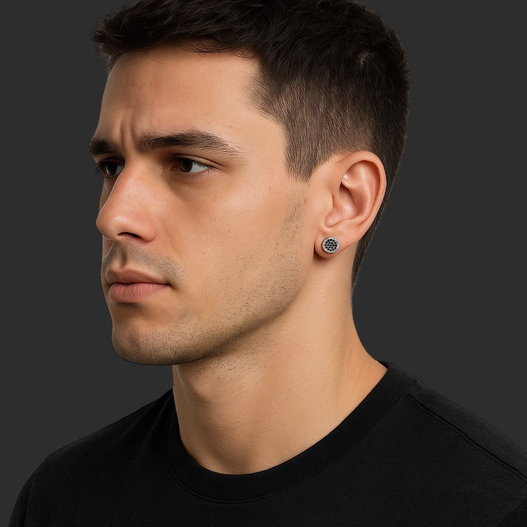 Eclipse Studs – 6mm CZ Round Earrings