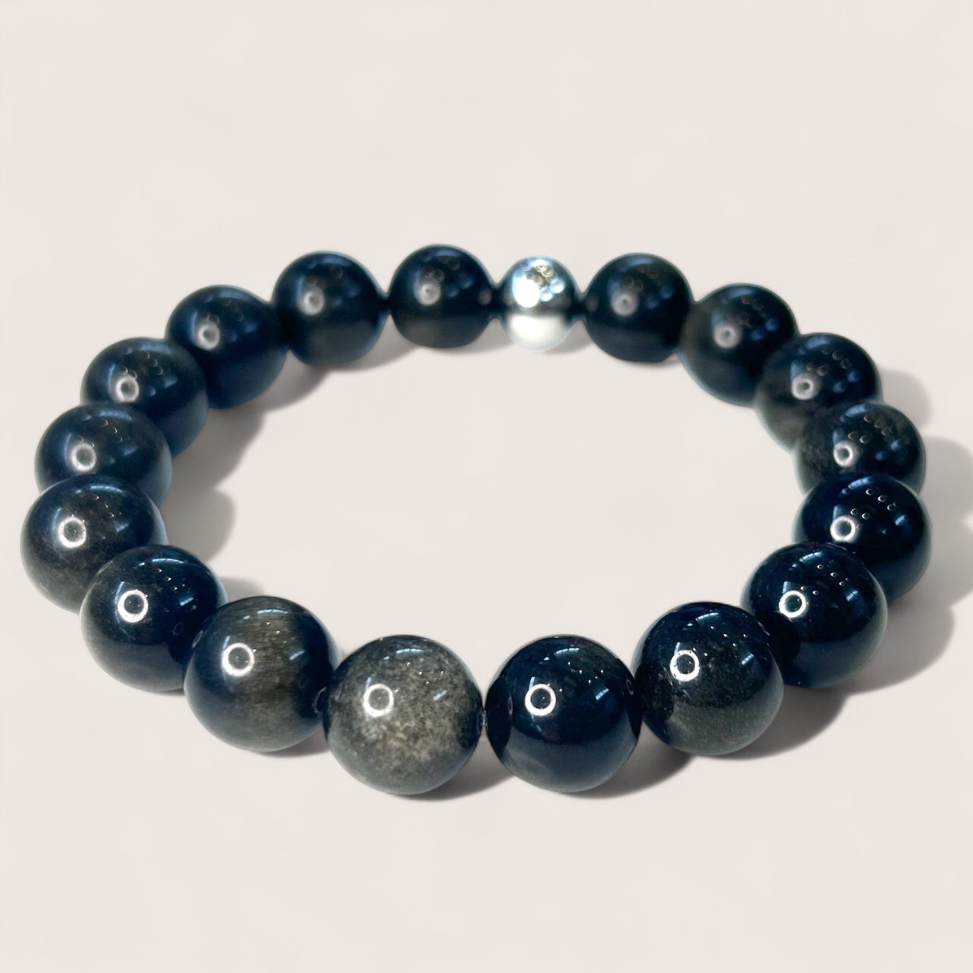 Blackshield – Obsidian Stone Bracelet-Harness the power of natural Obsidian with the Blackshield Bracelet — crafted for strength, protection, and focus. Available in 3 bold styles. Shop now.