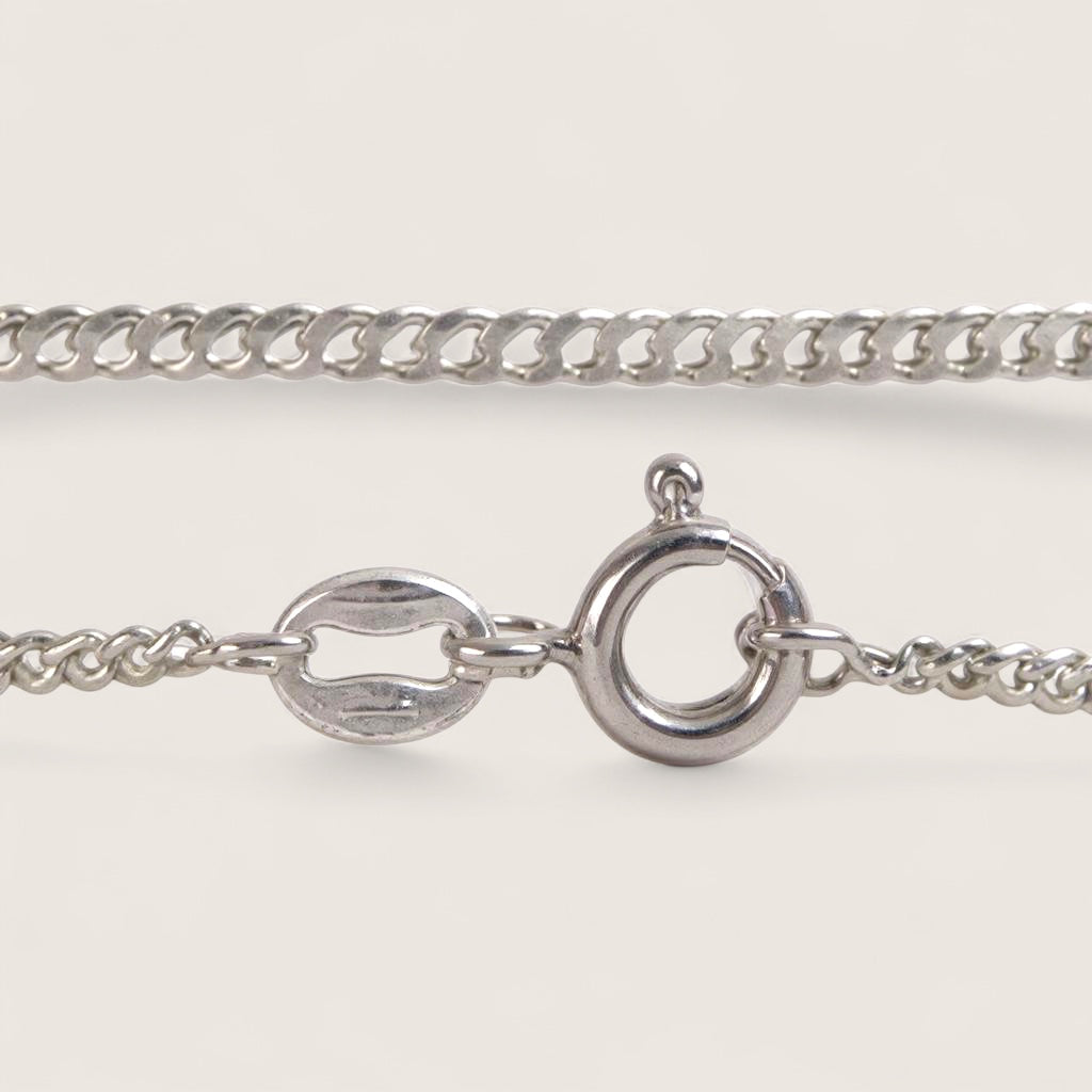 The Argent Curb –1.5mm Sterling Silver Chain
