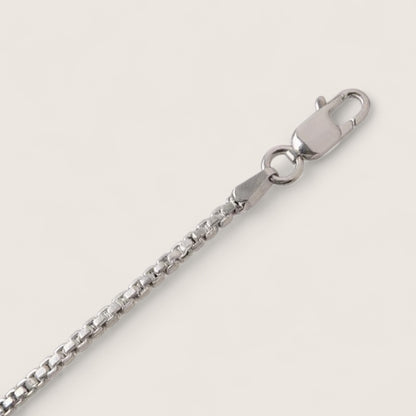 The Argent Edge – 1.8mm Box Chain