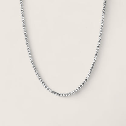 The Argent Curb - 2.1mm Sterling Silver Chain