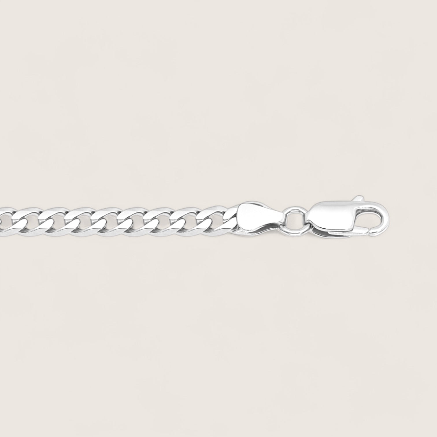 The Argent Curb - 2.1mm Sterling Silver Chain