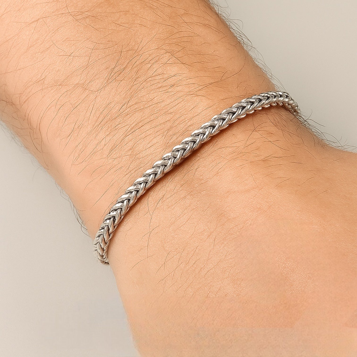 The Argent Arrow-2.5mm Silver Franco Chain