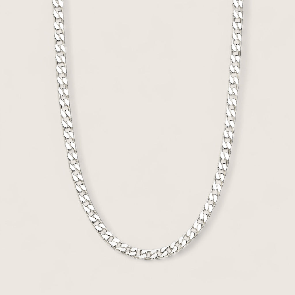 The Argent Grid-3.6mm Square Curb Chain
