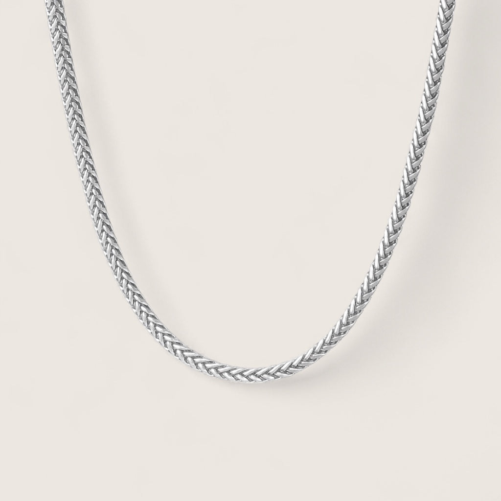 The Argent Arrow - 1.8mm Silver Franco Chain