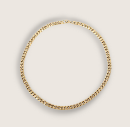 The Ironclad – Steel Cuban Curb Chain-Inject bold style with the Ironclad Cuban Curb Chain. Polished steel or gold-plated, 3.5–11mm widths. Industrial strength meets timeless edge. Shop now.