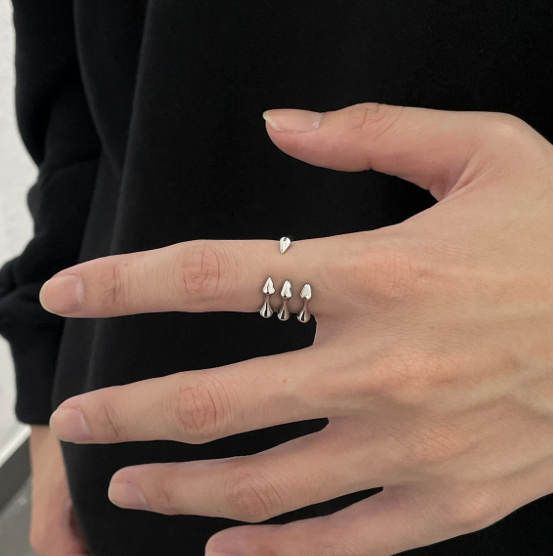 The Ossuary – Triple Bone Band-Bring a spine-tingling edge with the Ossuary Band. Sculpted steel bone-bar arches, bold open-band design, and darkened details. Shop now.