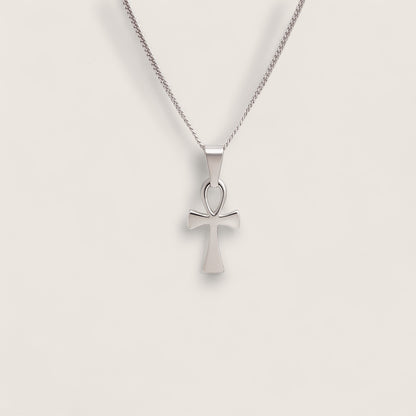The Eternal Life – Sterling Silver Ankh Necklace