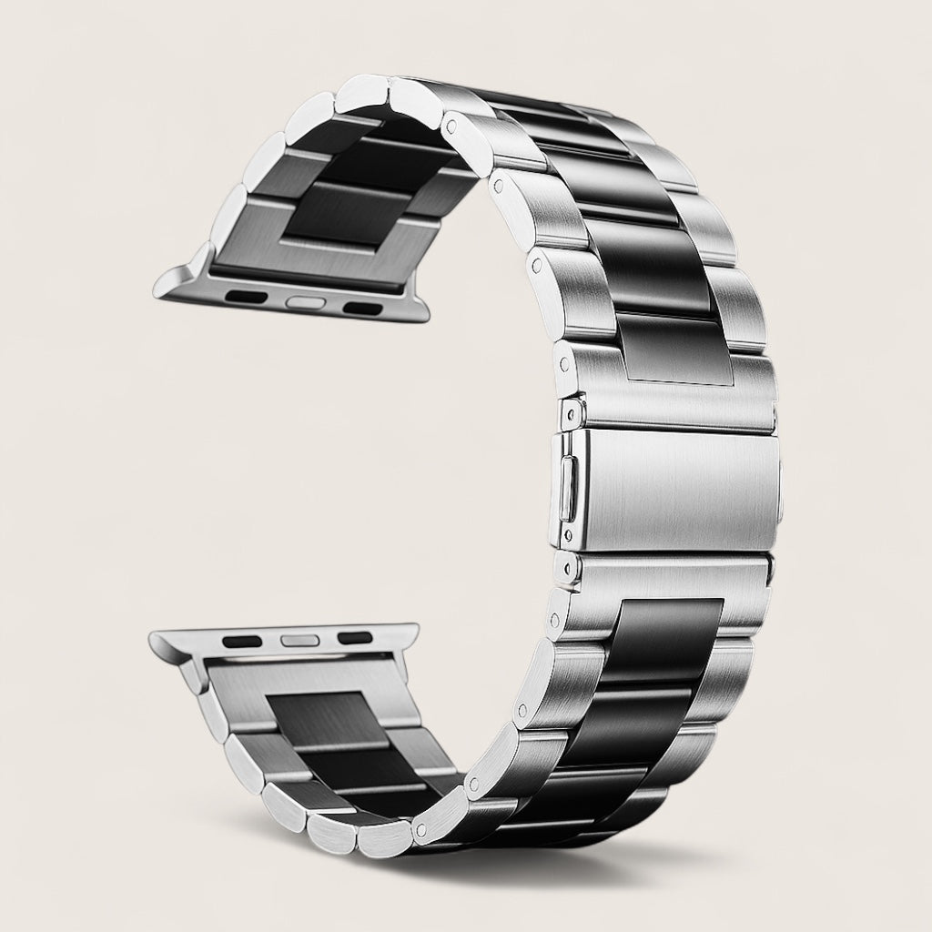 The Vanguard Link – Stainless Steel Apple Watch Band