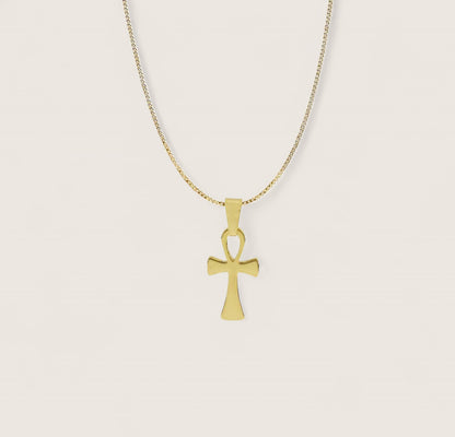 The Eternal Life – Sterling Silver Ankh Necklace