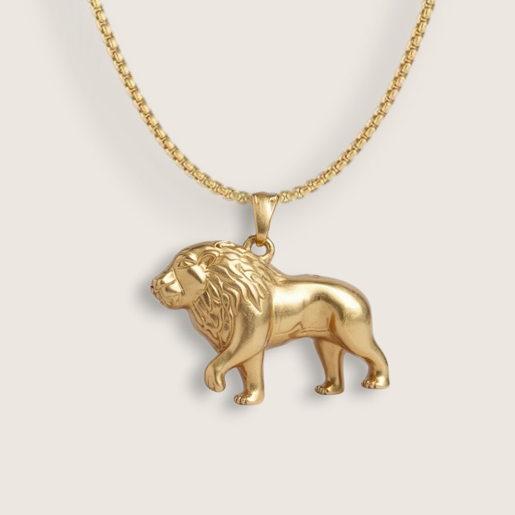 The Regal Roar – Lion Necklace