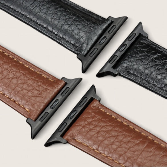 The Marlow Band – Refined Leather Apple Watch Strap