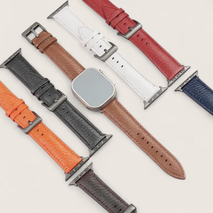 The Marlow Band – Refined Leather Apple Watch Strap