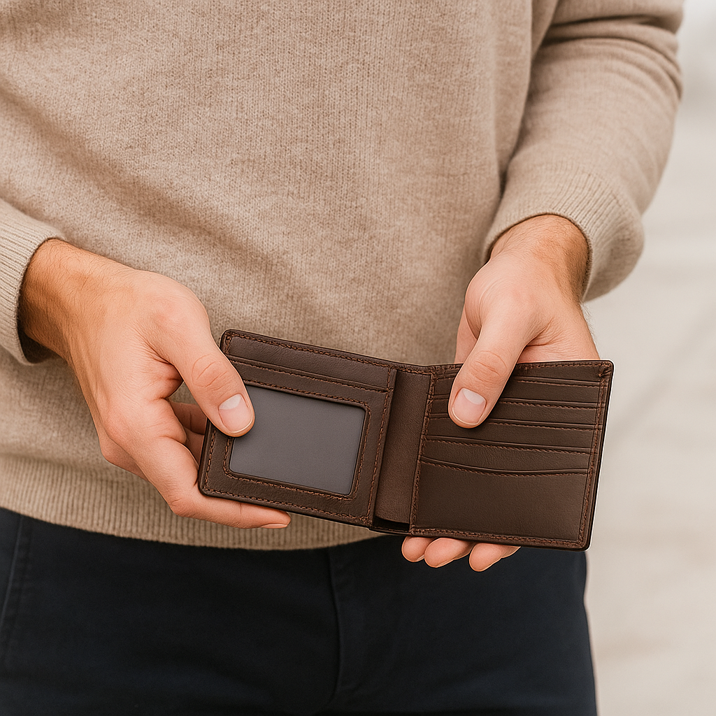 The Outrider – Vintage Crazy Horse Leather Wallet