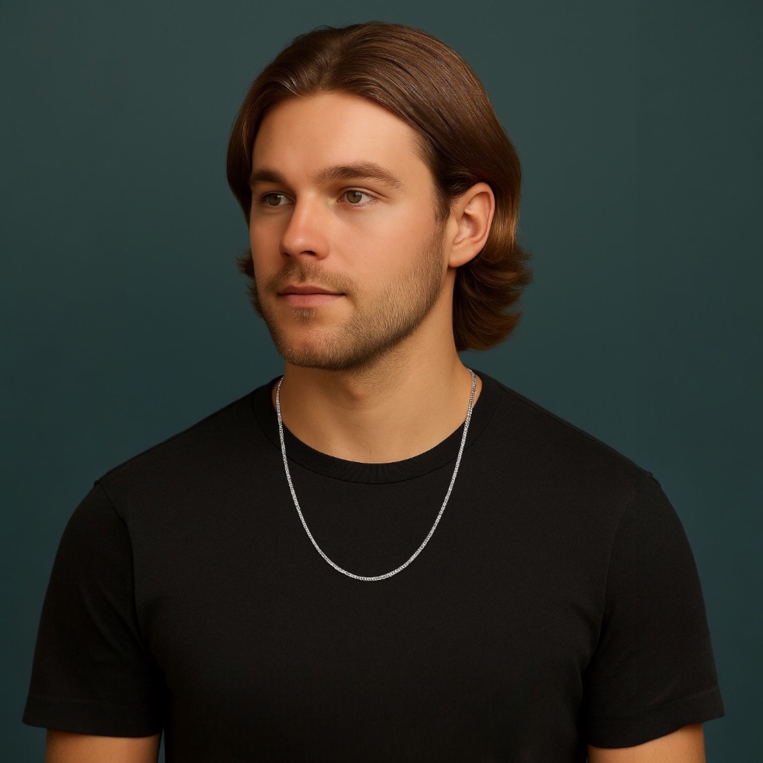 The Argent Edge – 1.8mm Box Chain