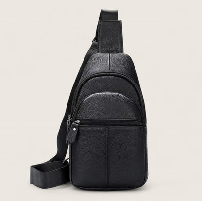 The Vanguard Sling – Premium Leather Crossbody Bag
