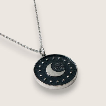 Cancer Double-Sided Coin Zodiac Necklace
