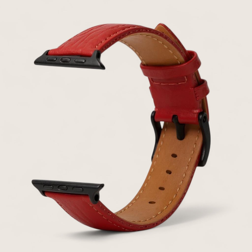 The Marlow Band – Refined Leather Apple Watch Strap