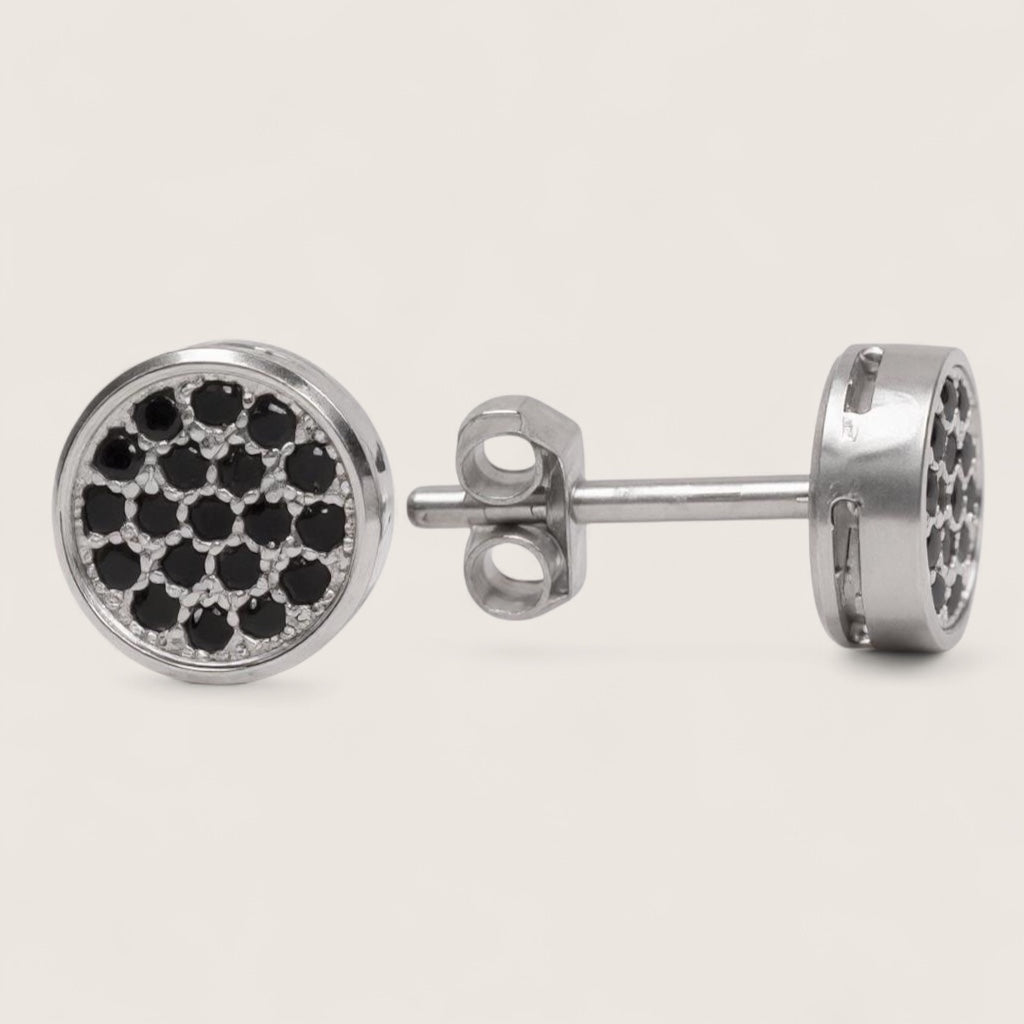 Eclipse Studs – 6mm CZ Round Earrings