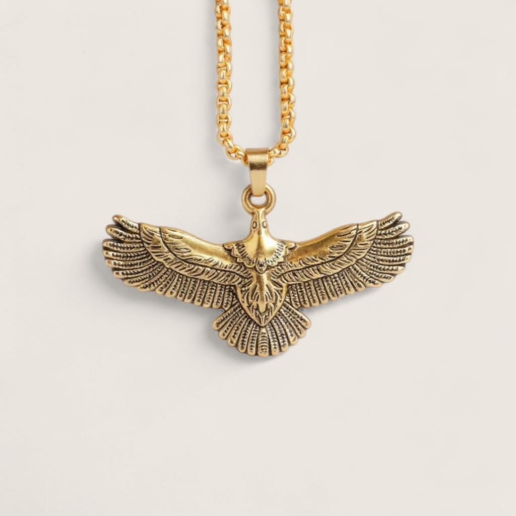 The Sky Sovereign – Soaring Eagle Necklace
