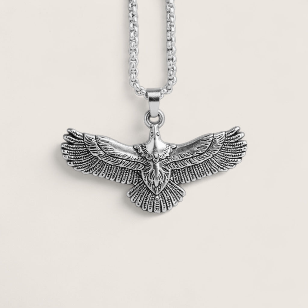 The Sky Sovereign – Soaring Eagle Necklace