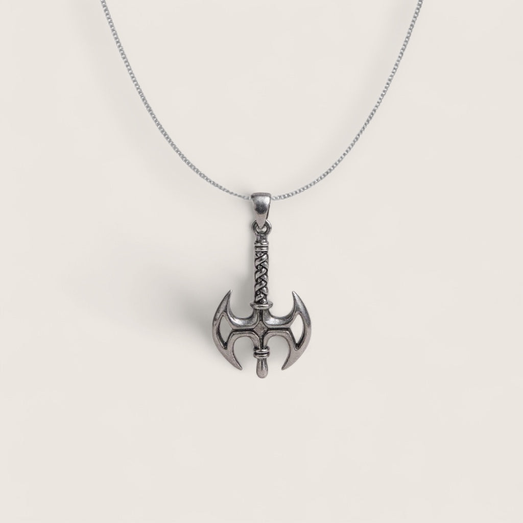 Dual Runeblade – Viking Axe Necklace