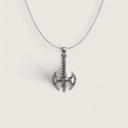Dual Runeblade – Viking Axe Necklace
