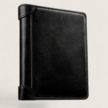 The TriFold Vanguard – Genuine Leather RFID Wallet