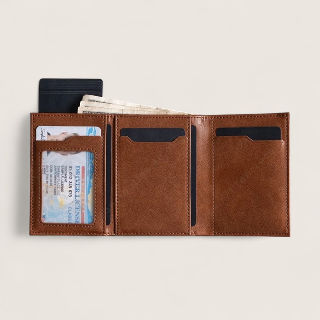 The Vanguard – RFID Pop-Up Trifold Wallet