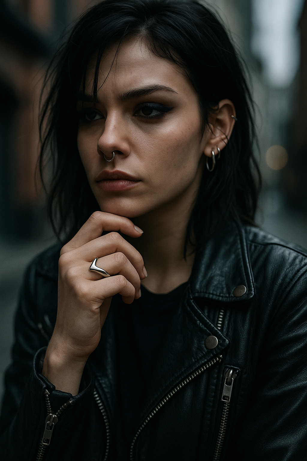 The Volt - Chevron Ring-Channel raw energy with the Volt Chevron Ring. Polished steel V-shaped crest shines like lightning. Bold style with comfort fit. Shop now.
