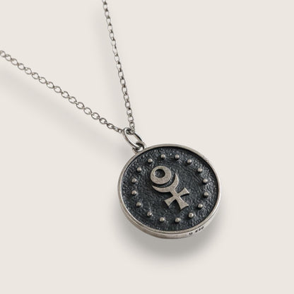 Scorpio Double-Sided Coin Zodiac Necklace